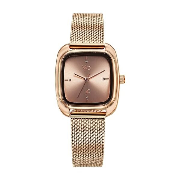 Fastrack Vyb Minimalist Quartz Analog Pink Dial Watch